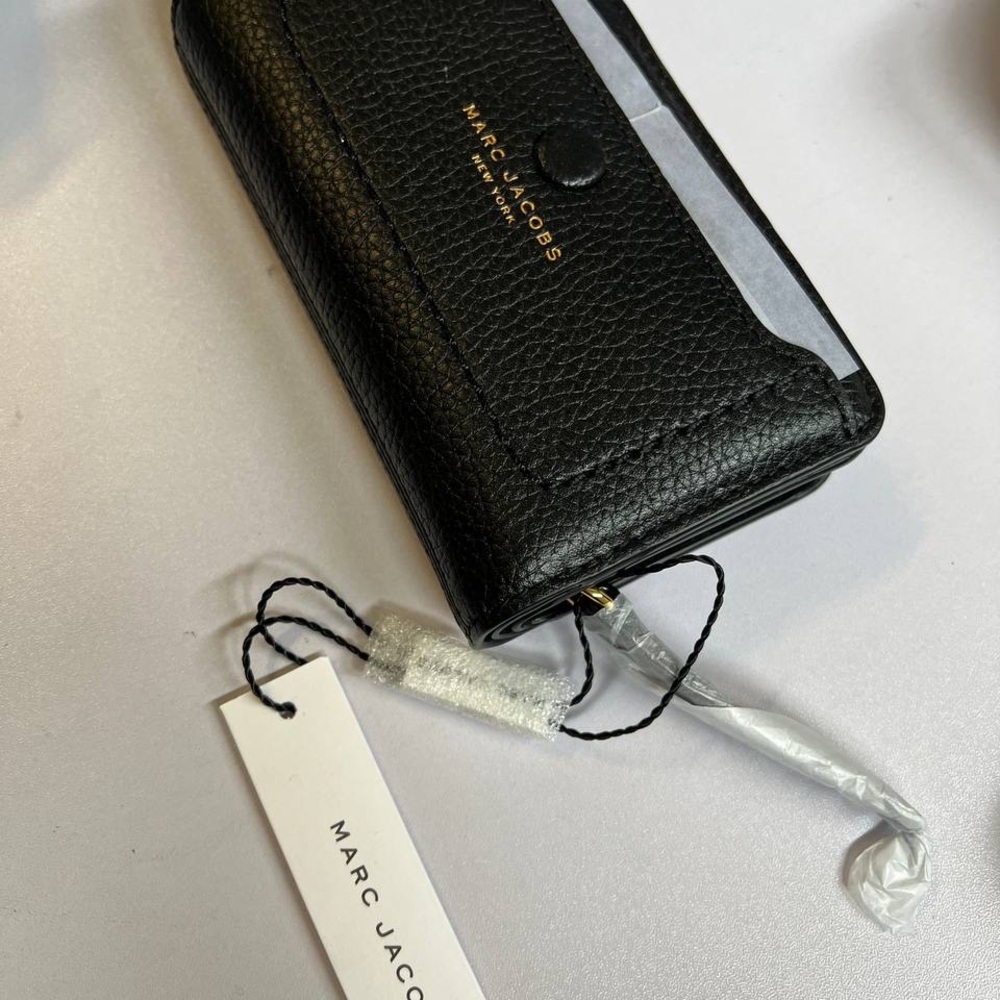 Marc Jacobs Black Leather Wallet